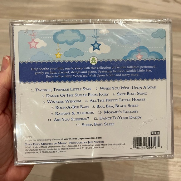 Lifescapes For Baby - Twinkle, Twinkle Little Star My First Lullabies CD- NWT - Picture 3 of 4